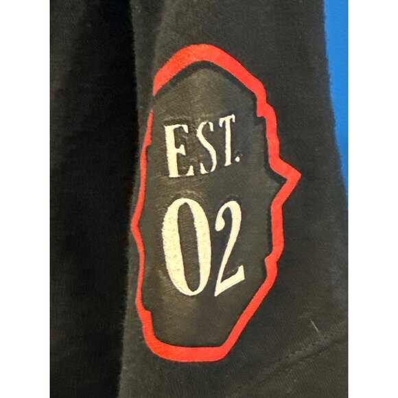 True Religion Mens Black Graphic T-Shirt Large 100% Cotton Fashion For The Sense - Picture 4 of 4